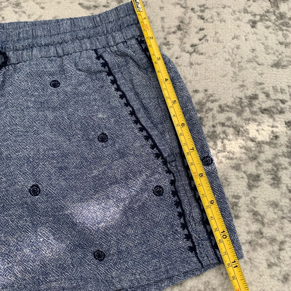 3/$20! Excellent condition linen shorts sz 0 - Picture 3 of 5